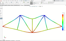 SOLIDWORKS simulation 2020橫梁的熱載荷