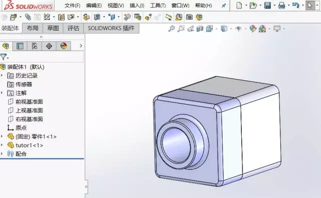 SOLIDWORKS如何将多个零件要合并成一个零件？