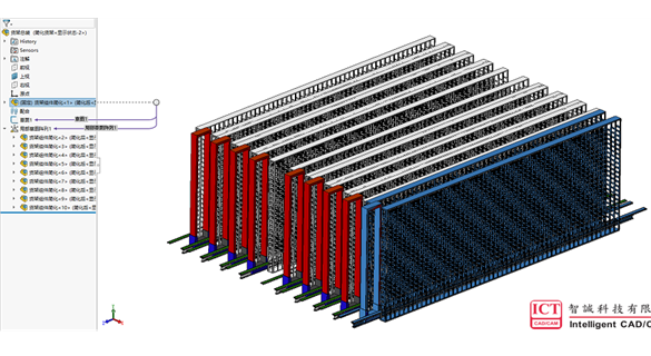 SOLIDWORKS优化大型装配体—货架