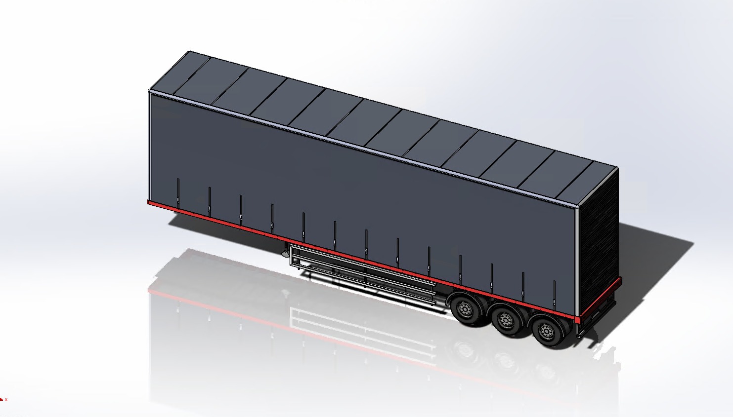 SOLIDWORKS模型-拖车