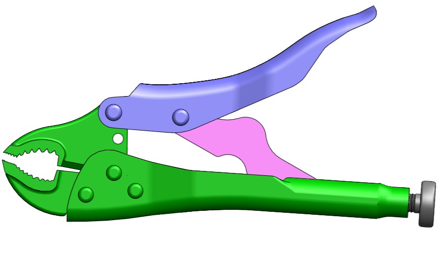 SOLIDWORKS模型下载-大力钳