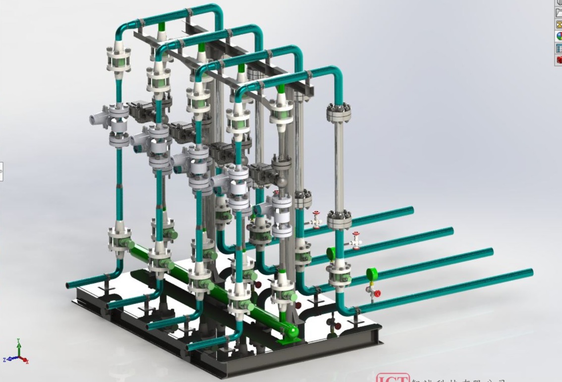 SOLIDWORKS模型下载-配水管