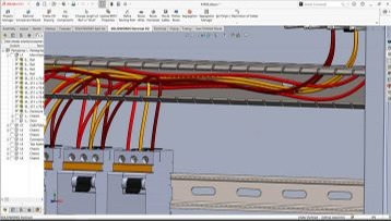 从电气2D原理图到设备3D布线全流程体验