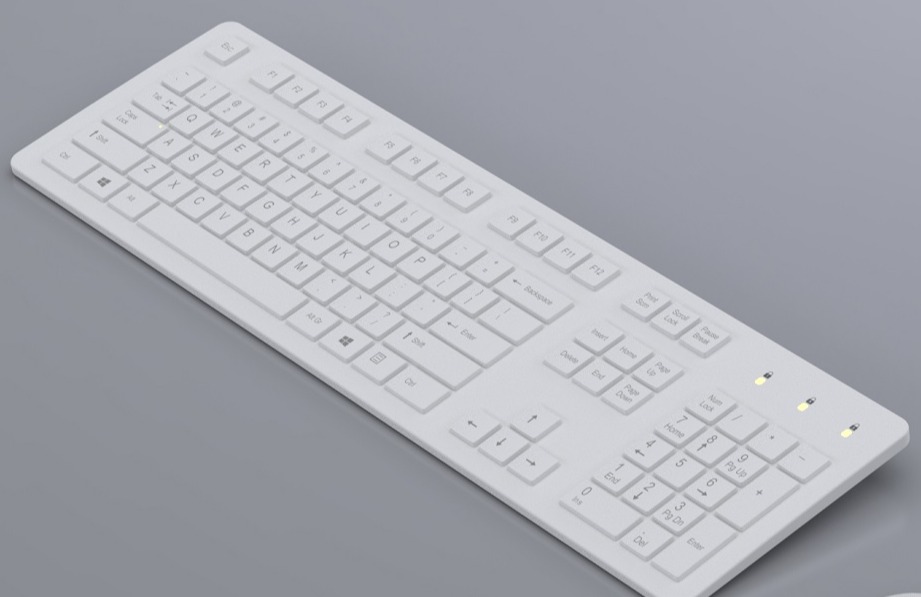 SOLIDWORKS模型下载--台式机电脑键盘