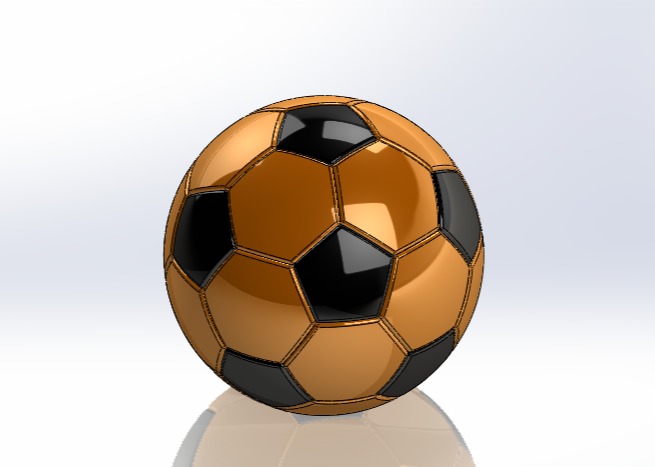SOLIDWORKS模型下载--足球
