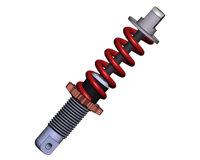 SOLIDWORKS模型下载--减震器