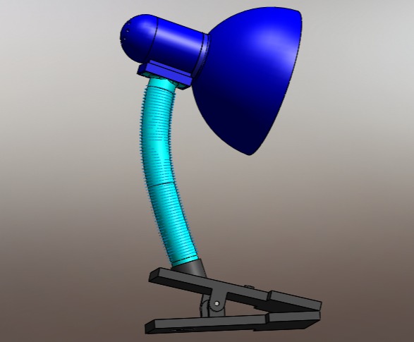 SOLIDWORKS模型下载--办公灯