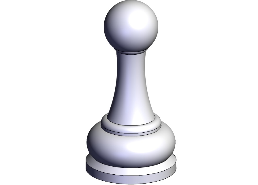 SOLIDWORKS模型下载--国际象棋棋子