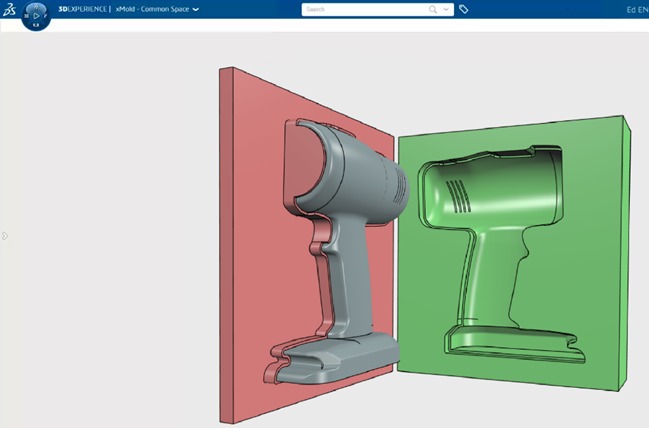 3DEXPERIENCE平台的角色介绍 ——3D Mold Creator