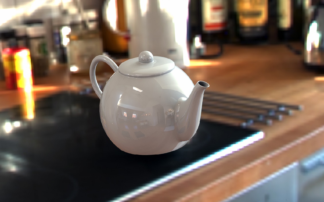 Teapot modelled in SolidWorks