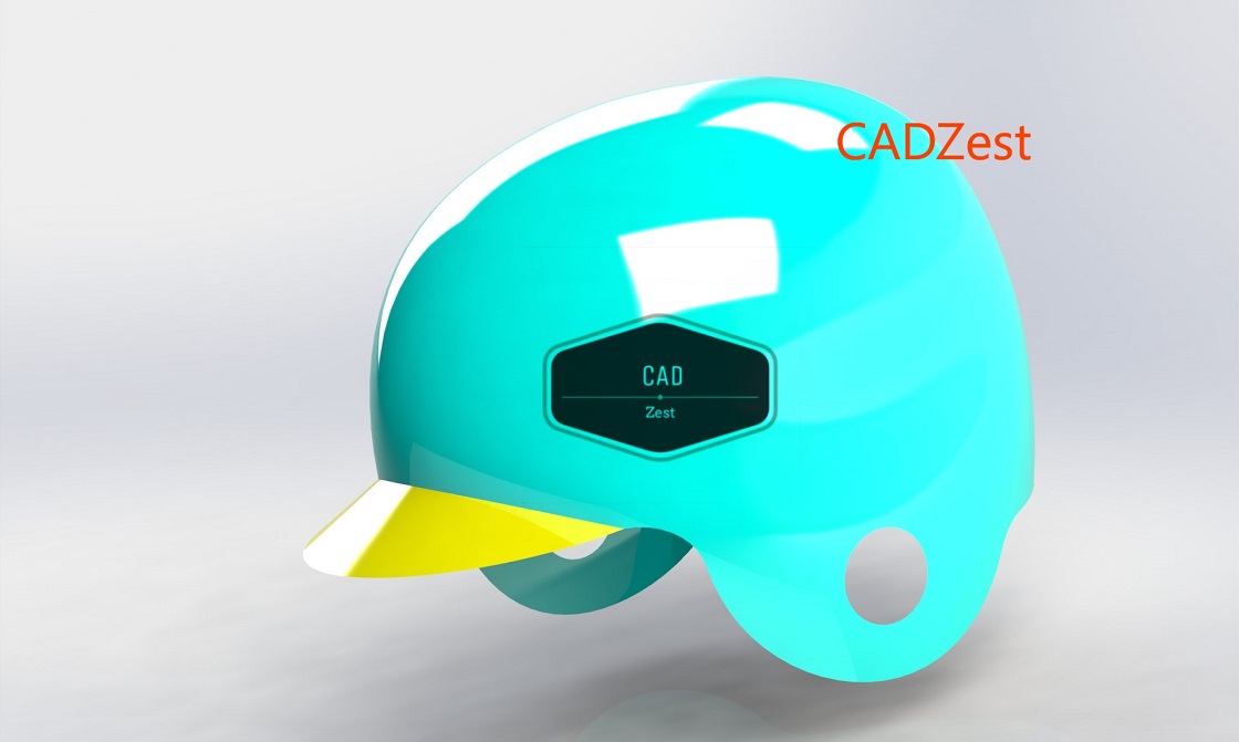 Helmet Rendered Image  