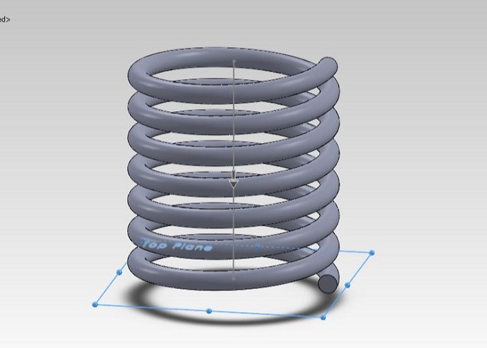 SOLIDWORKS模型下载--压缩弹簧