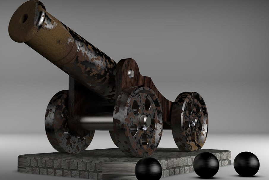 SOLIDWORKS模型下载--玩具大炮