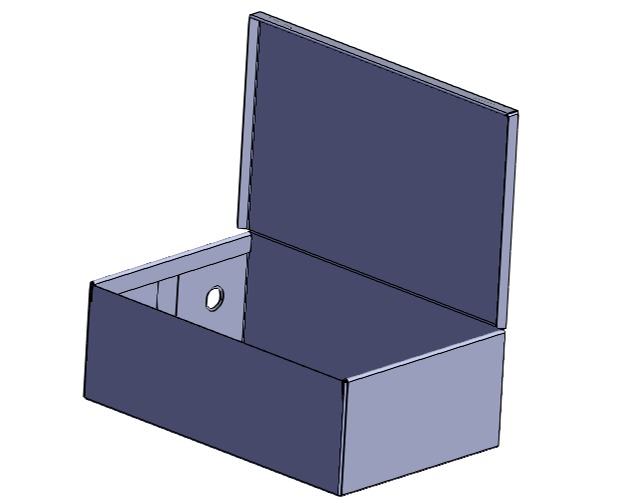 SOLIDWORKS模型下载--鞋盒