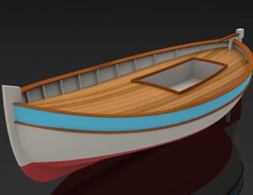 SOLIDWORKS模型下载--地中海渔船