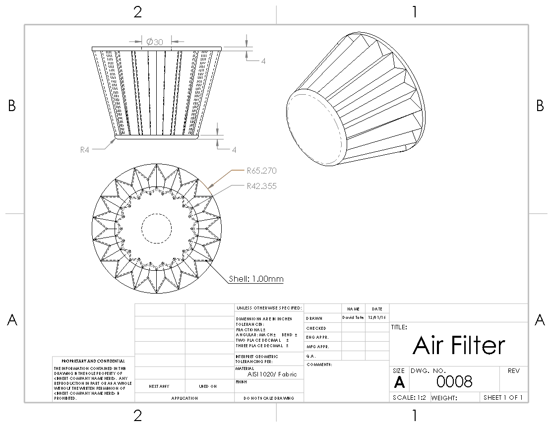 Air Filter Design
