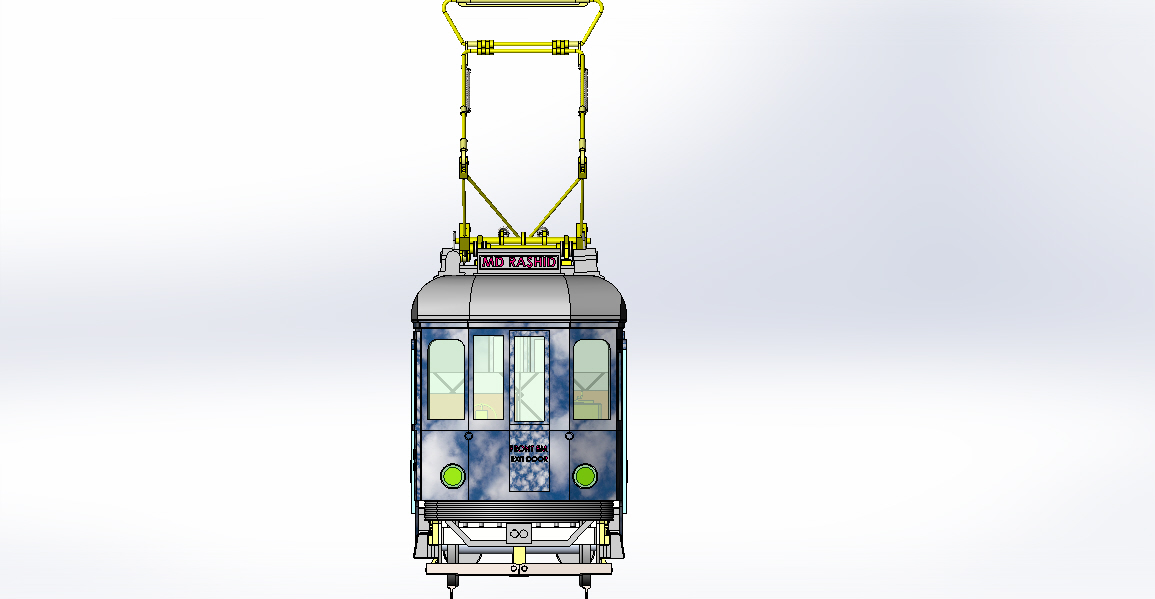 2Front viiew METRO RAIL ASSEMBLY