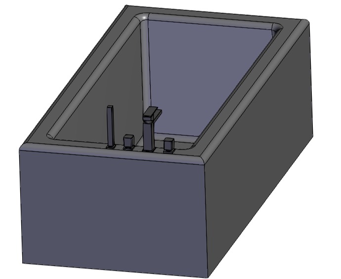 SOLIDWORKS模型下载--浴室浴缸