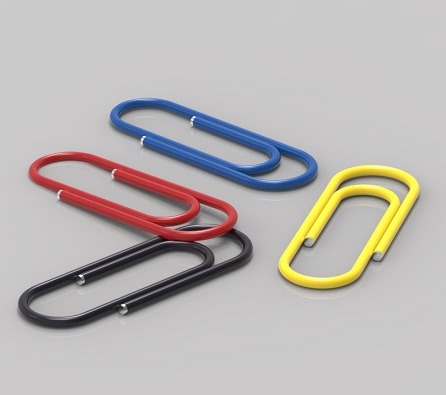 SOLIDWORKS模型下载--回形针