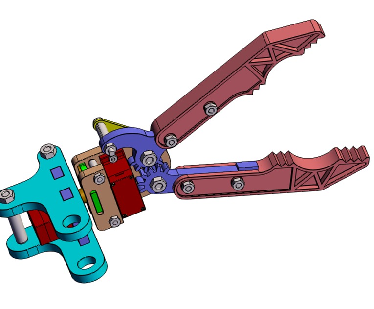 SOLIDWORKS模型下载--机械手