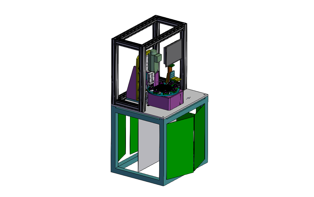 SOLIDWORKS模型下载--外壳打孔机
