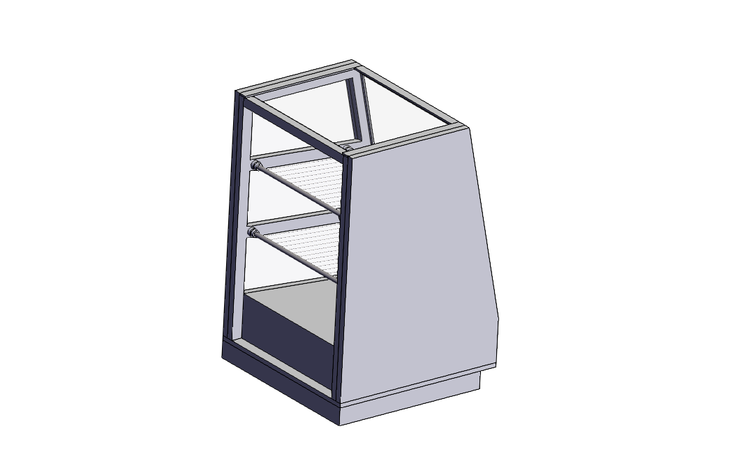 SOLIDWORKS模型下载--食品陈列柜