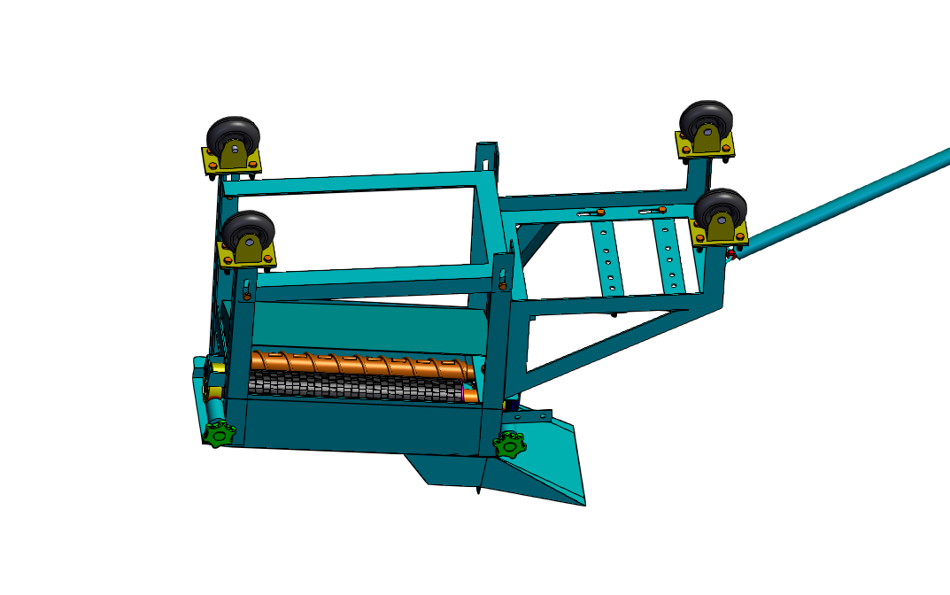 SOLIDWORKS模型下载--玉米粒分离器机