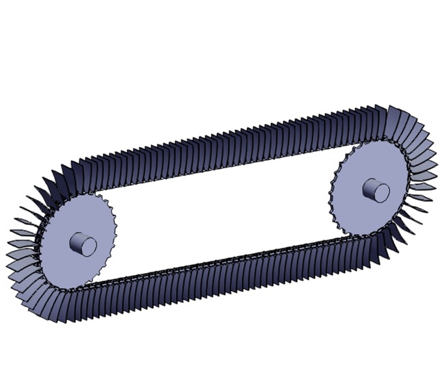 SOLIDWORKS模型下载--链斗输送机