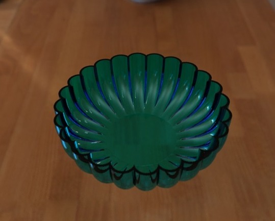 SOLIDWORKS模型下载--波纹玻璃碗