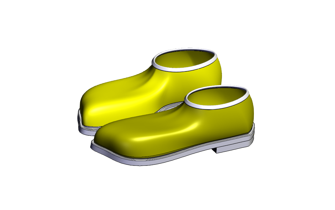 SOLIDWORKS模型下载--鞋类设计