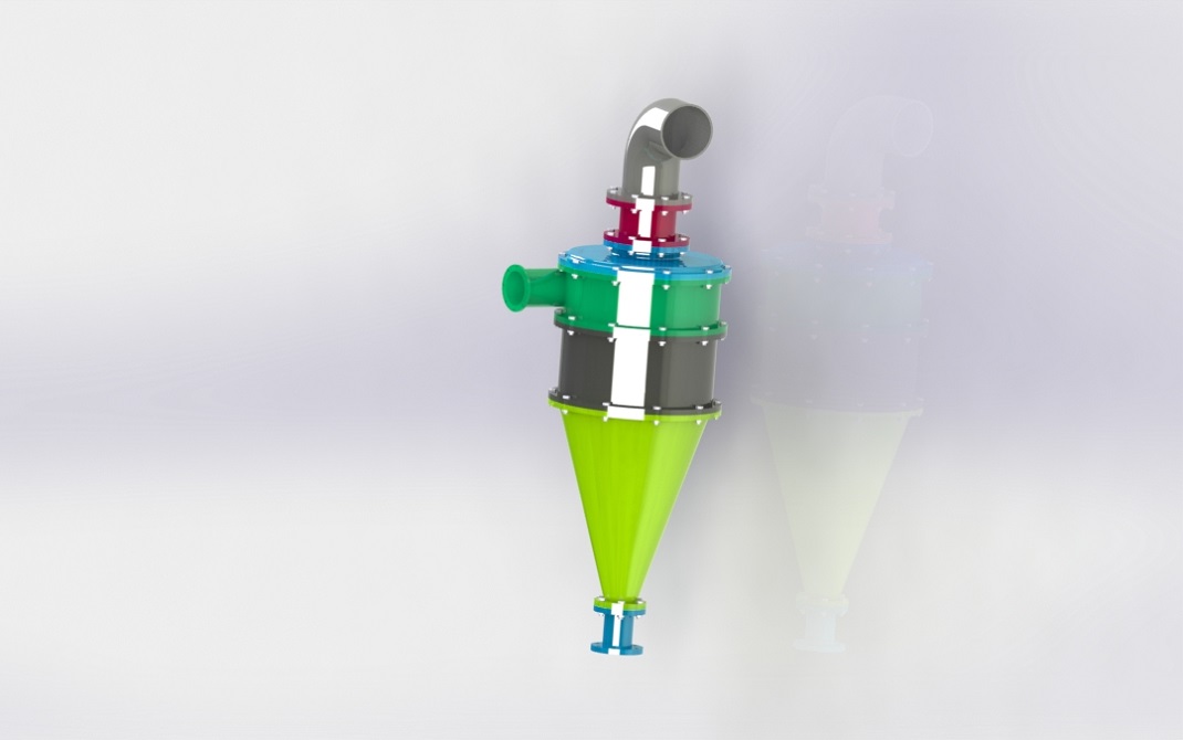 SOLIDWORKS模型下载--水力旋流器