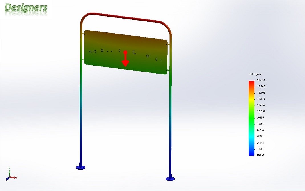 cfd-Static 1-Results-Displacement1