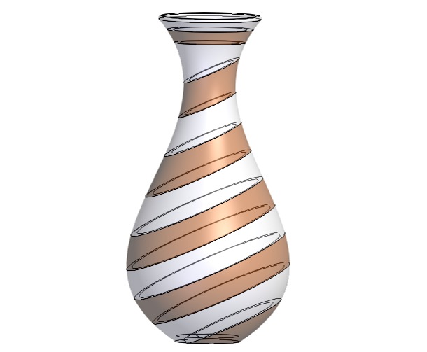 SOLIDWORKS模型下载--曲面花瓶