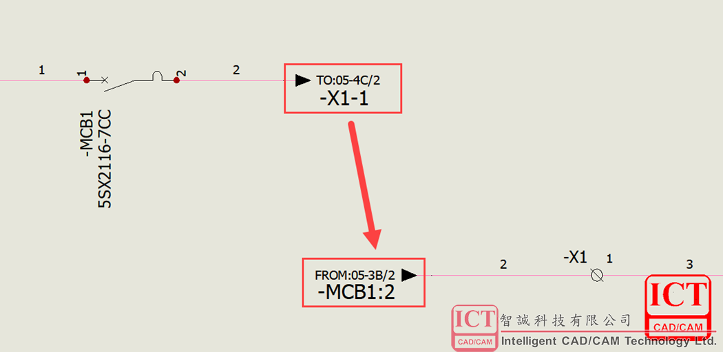 SOLIDWORKS Electrical如何添加起点终点箭头中的设备标识