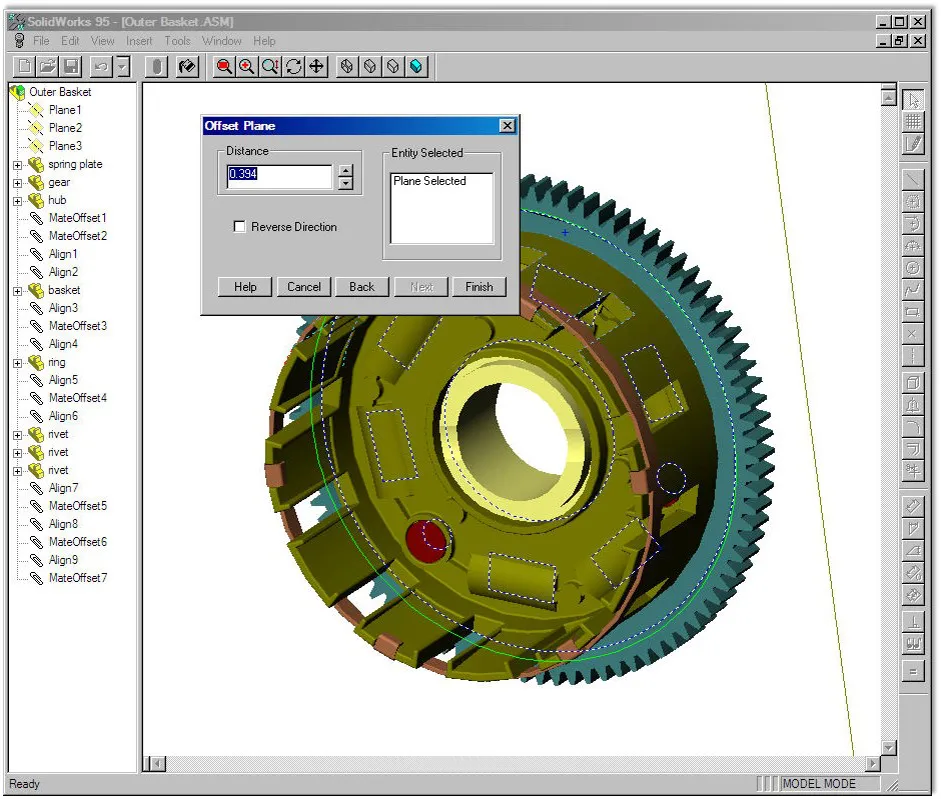 SOLIDWORKS 多年来的功能增强