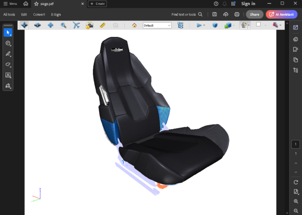 SOLIDWORKS Composer 的自定义 PDF 模板
