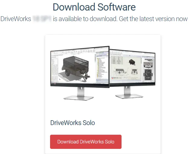 下载DriveWorks Solo