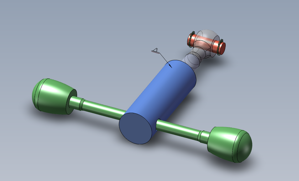 SOLIDWORKS模型图纸免费下载-手紧螺栓总成