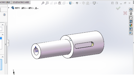 SOLIDWORKS画键槽【宏】_免费下载