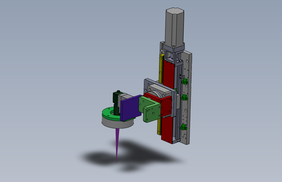 SOLIDWORKS模型图纸免费下载-自动焊接滑台
