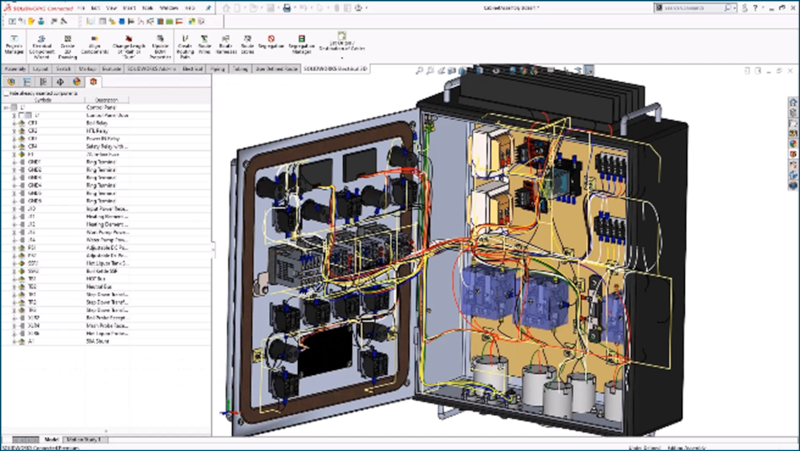 SOLIDWORKS Electrical电气云连接角色 R2025x FD03的新增功能