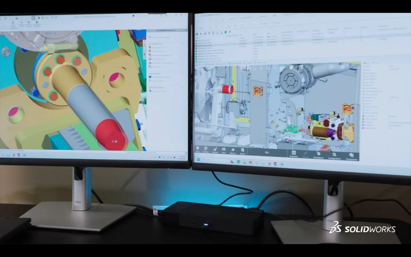Vermeer 所有零部件均通过 SOLIDWORKS 设计