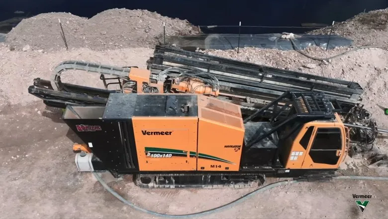 Vermeer 水平定向电钻现场作业