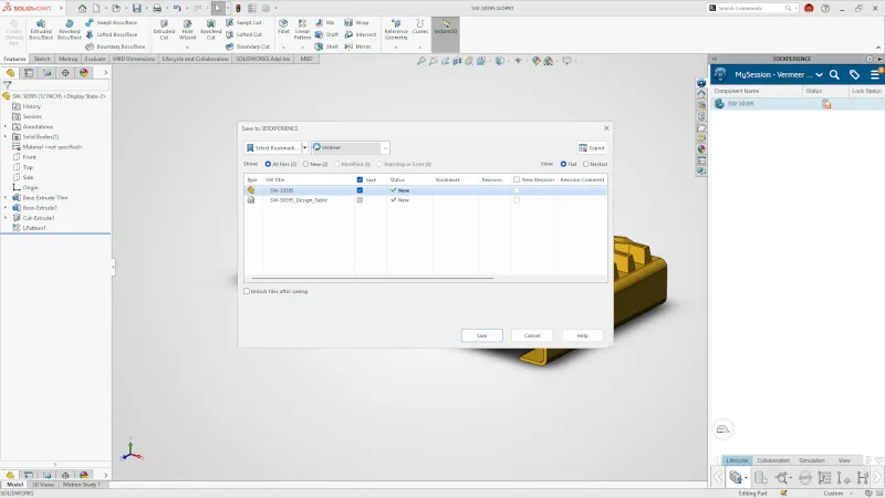 设计表的 Excel 文件管理