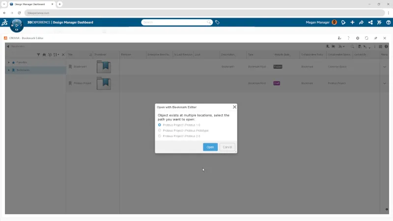 书签编辑器增强的导航和多应用程序集成