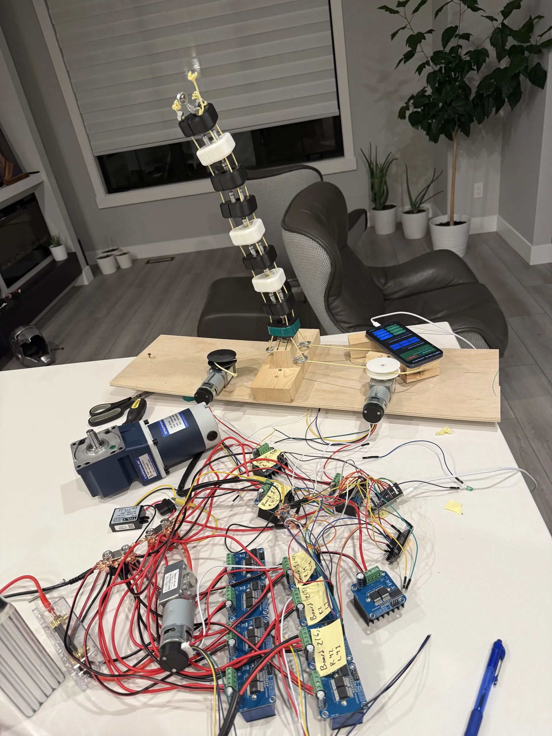 章鱼博士机械臂原型机