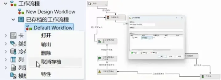 存档与取消存档功能