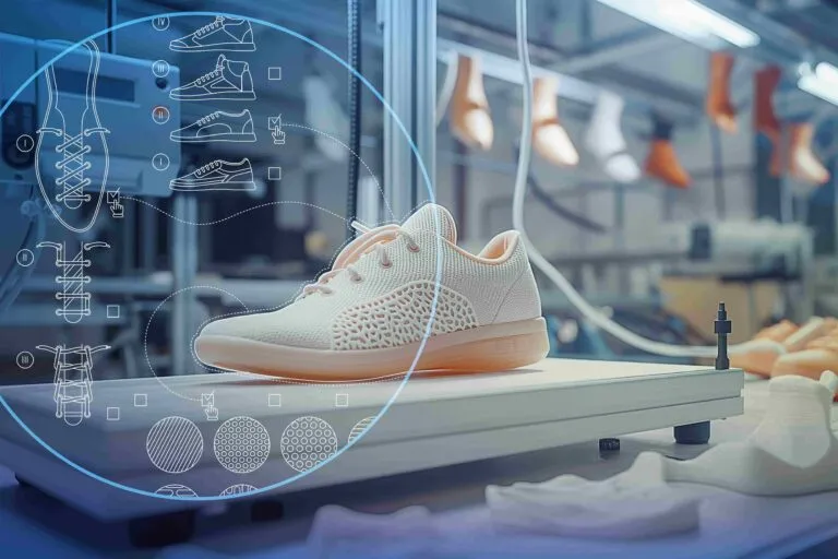 虚拟技术设计运动鞋