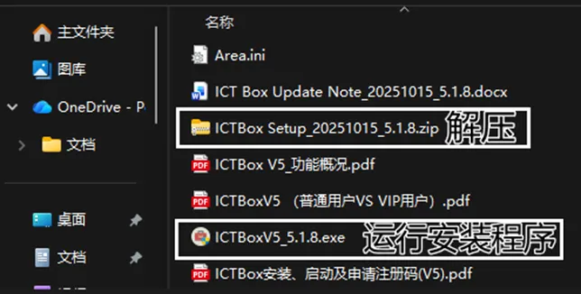 ICTbox解压缩