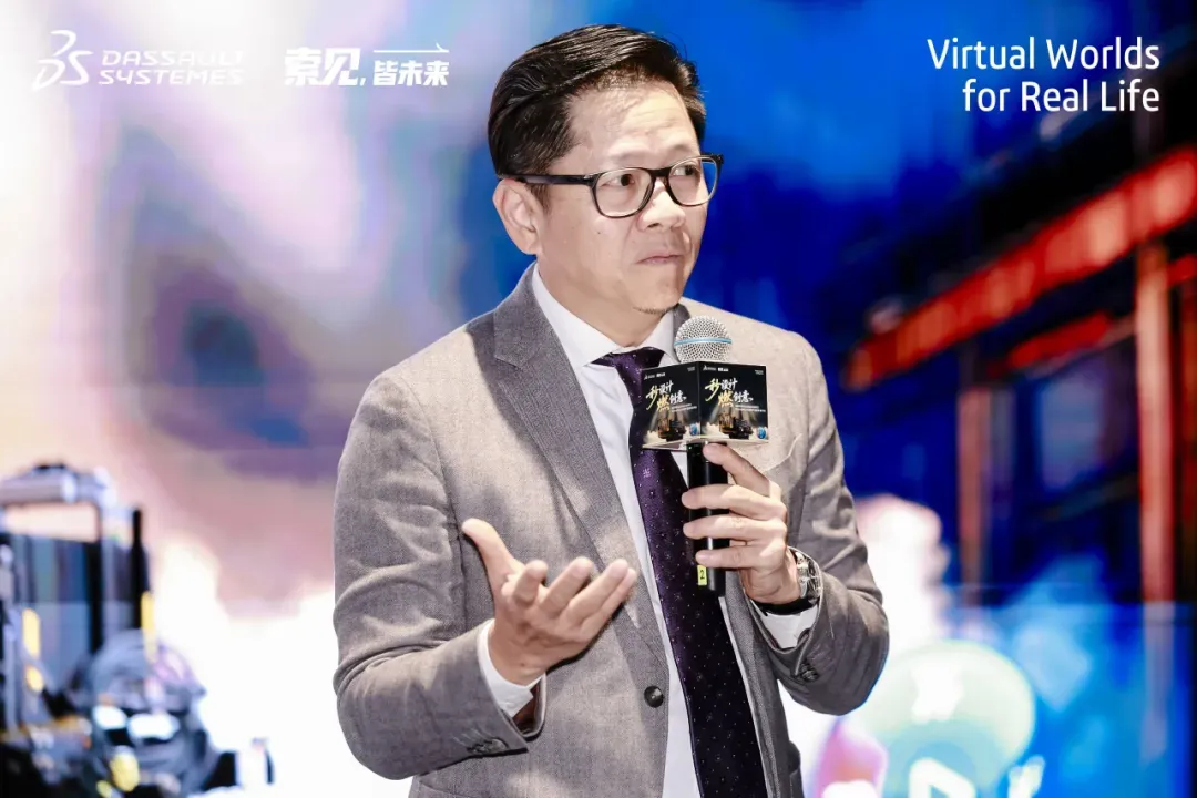 达索系统大中国区专业客户事业部副总裁吴俊杰